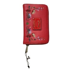 Disney Red Floral Women's Wallet